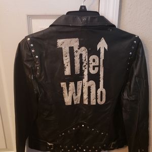 Wilson's Leather The Who rocker jacket size L